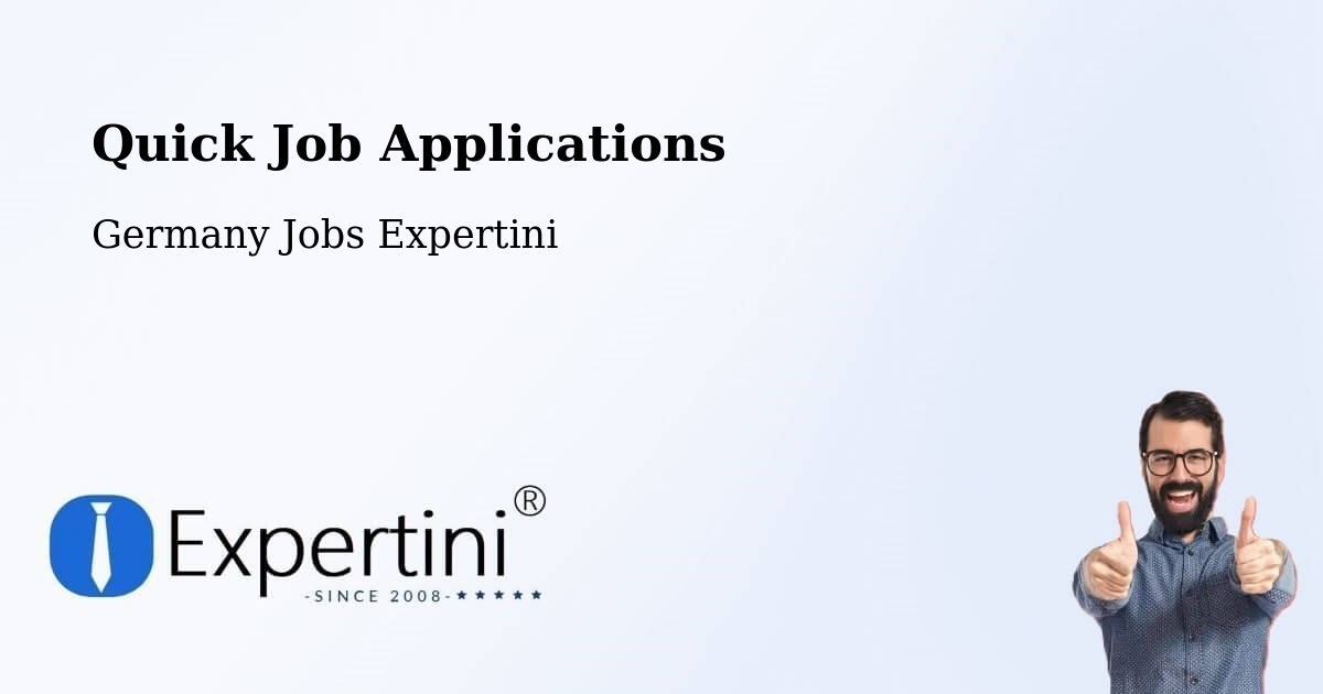 Quick Apply Feature – Leer - Germany Jobs Expertini
